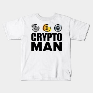 Crypto Man Kids T-Shirt